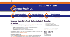 Desktop Screenshot of compressorrepairs.ca